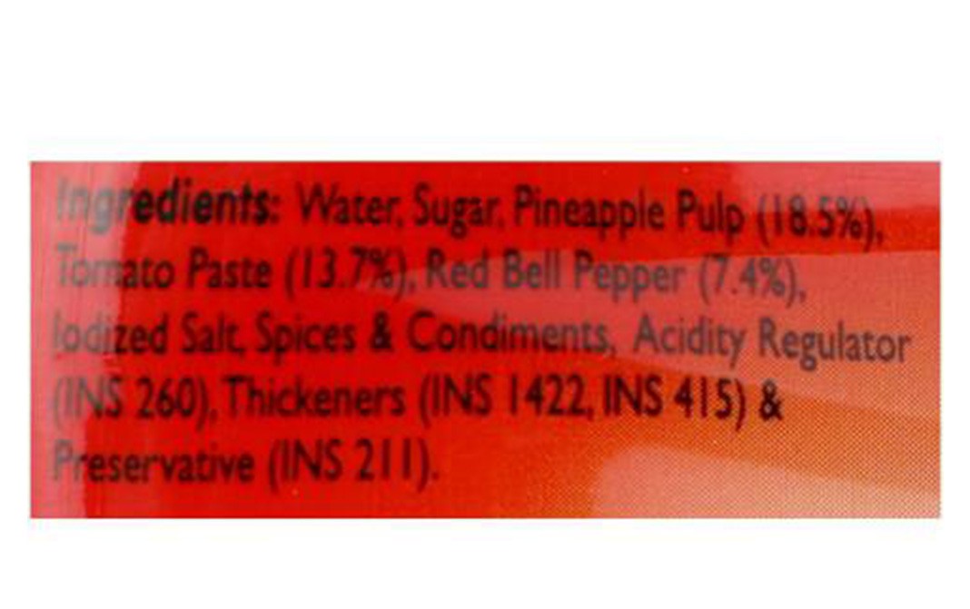 Del Monte Twango Sweet & Sour Sauce (With Real Bell Pepper Bits)   Plastic Bottle  320 grams